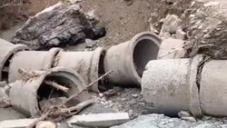 Дорогу на перевал Чехова смыло после циклона на Сахалине