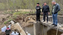 Жители Шебунино остались без холодной воды на несколько дней из-за смены русла ручья