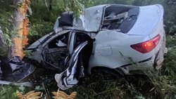 Мужчина на Lexus LS 250 вылетел в кювет на автодороге Южно-Сахалинск — Оха 20 августа