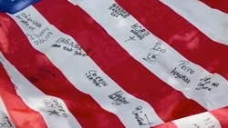 Штурмовики с Сахалина захватили вражеские трофеи и американский флаг с автографами