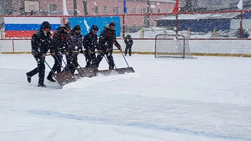 Спортивная неделя в Тымовском районе начнется хоккейным матчем