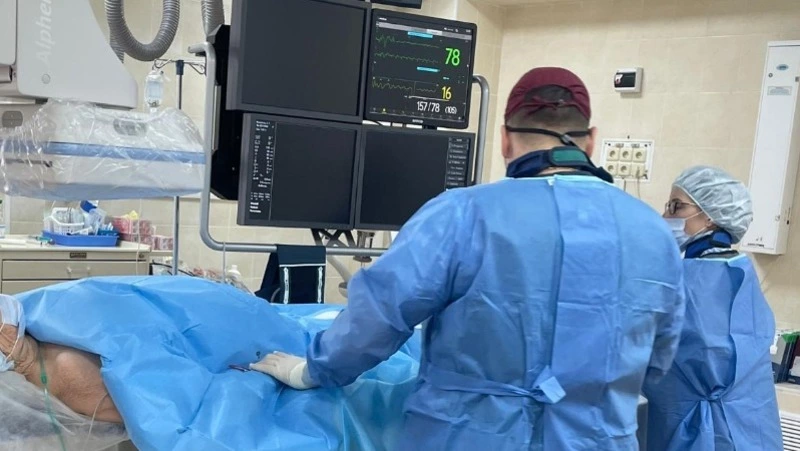 В областную больницу поступила современная ангиографическая система  