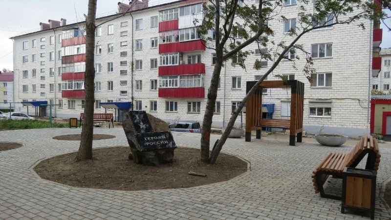 Работы в рамках проекта «1000 дворов» завершили в четырех районах Сахалина