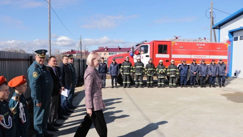 Новые пожарные депо открыли в четырех районах Сахалинской области