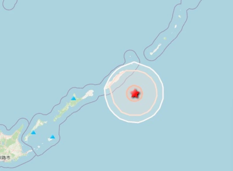 Землетрясение зарегистрировали ночью на Курильских островах