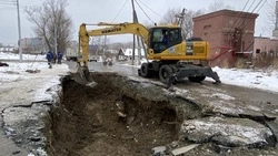 Ремонт завершили на месте второго порыва теплосетей в Южно-Сахалинске