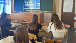 Быковские школьники познакомились с профессией медицинской сестры