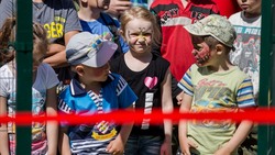 В Новоалександровске открыли вторую детскую площадку