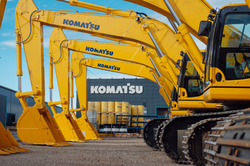 Японский производитель Komatsu приостановил поставки в Россию 