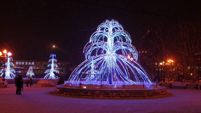 Предпринимателей приглашают к украшению Южно-Сахалинска к Новому Году
