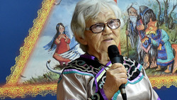 На Сахалине отмечает 80-летний юбилей уйльтинская сказительница
