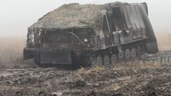 Сахалинские военнослужащие приняли участие в тренировке по преодолению преград в зоне СВО