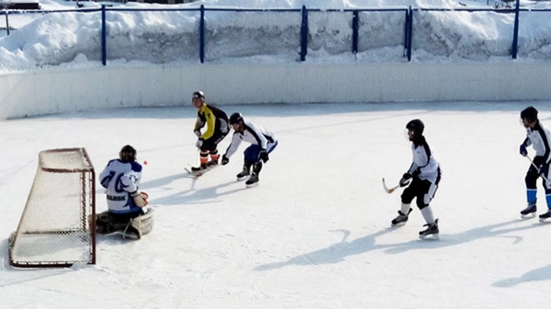 Открытый турнир по бенди прошел в Корсакове