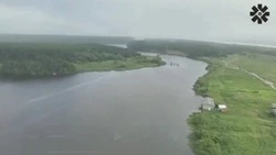 Русла рек в 6 районах Сахалина обследовали беспилотниками 