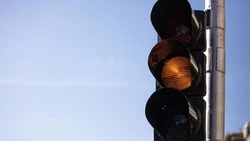 Светофор вышел из строя на улице Ленина в Южно-Сахалинске