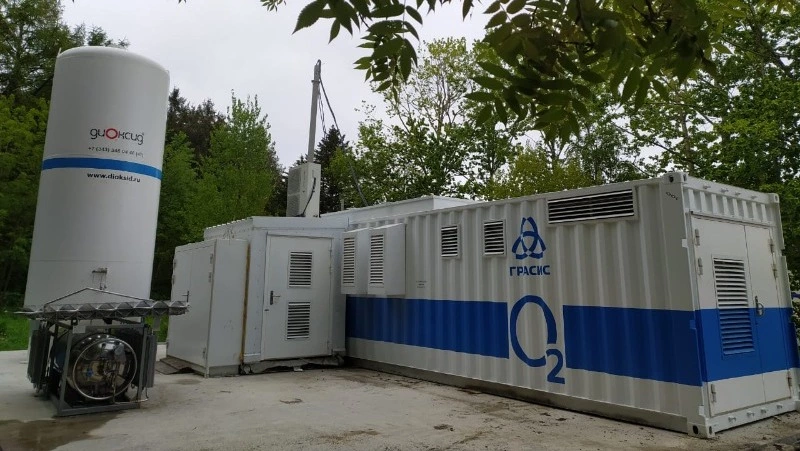 Кислородная станция появилась в городской больнице Южно-Сахалинска