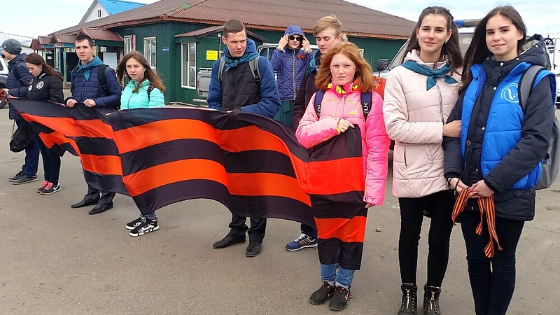 В Южно-Курильске стартовала акция «Георгиевская ленточка»