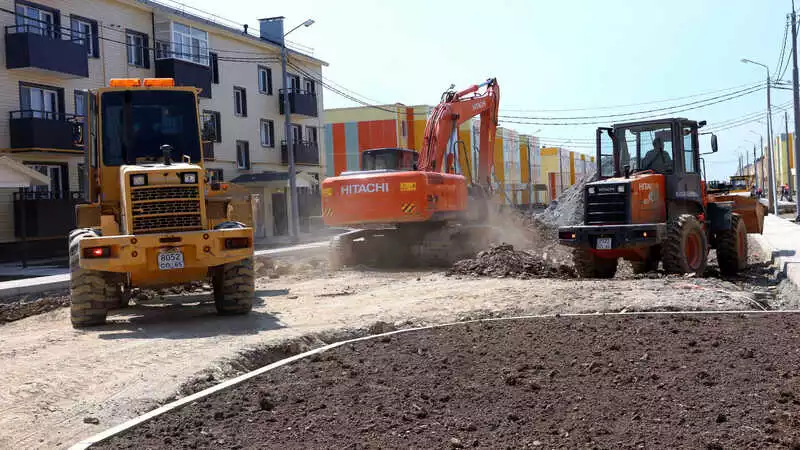 Новый микрорайон Дальнего преображается