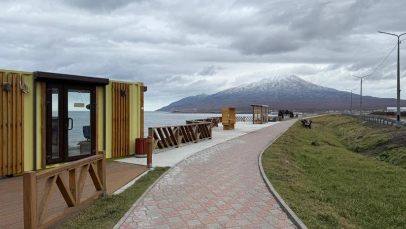 Капремонт дворов и общественных территорий завершают в Курильском районе