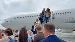 На Сахалин прилетел первый чартерный рейс с туристами
