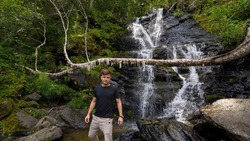 Дорогу к водопаду Айхор в особом ракурсе показал журналист из Хабаровска