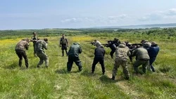 Глава Охи принял участие в программе бесплатной военно-спортивной подготовки