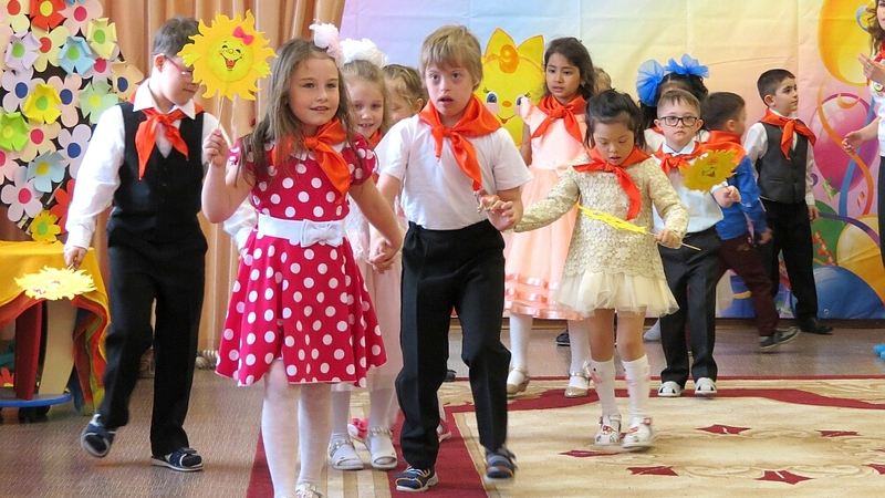 Праздник устроили в детсаду Южно-Сахалинска в День людей с синдромом Дауна