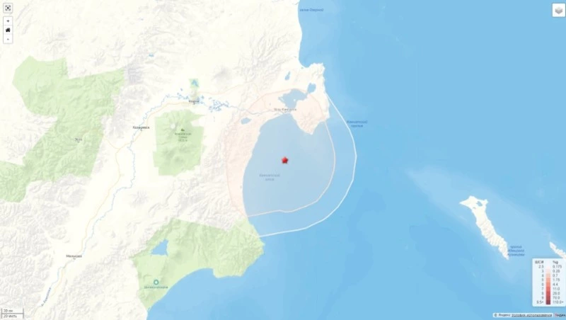 Сразу два землетрясения за сутки произошли на Камчатке и у ее берегов