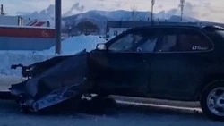 Жесткое ДТП с участием двух авто произошло на перекрестке Холмское шоссе — Транзитная