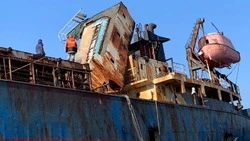 На Сахалине началась утилизация сухогруза Xing Yuan