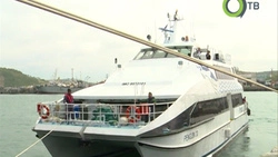 Запуск парома Сахалин-Япония