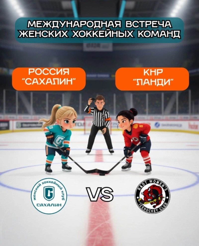 ЖХК «Сахалин» примет китайский клуб «Ланди» в серии домашних игр в феврале