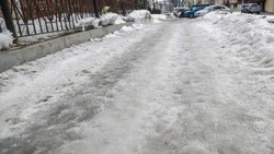 Пенсионерка получила моральную компенсацию от долинской администрации за падение на льду