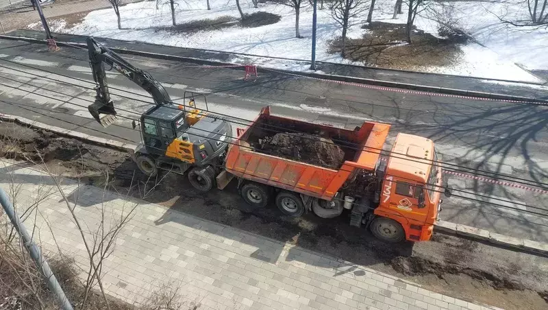 Улицу Дзержинского в Южно-Сахалинске перекроют 16-17 апреля 