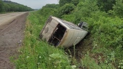 Пьяные подростки угнали автобус и попали в ДТП в Углегорском районе