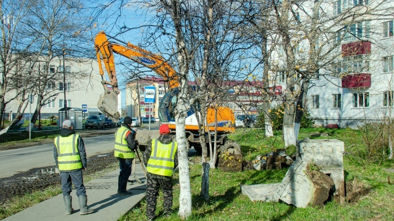 В мэрии Углегорска объяснили, почему были уничтожены опоры ворот, созданные  японцами