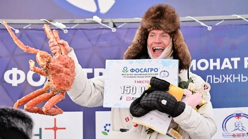 Александр Большунов выиграл рекордную тридцатую медаль чемпионата России на Сахалине