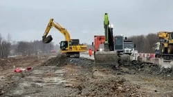 Жителей домов на ремонтируемом участке проспекта Мира защитят от пыли и шума