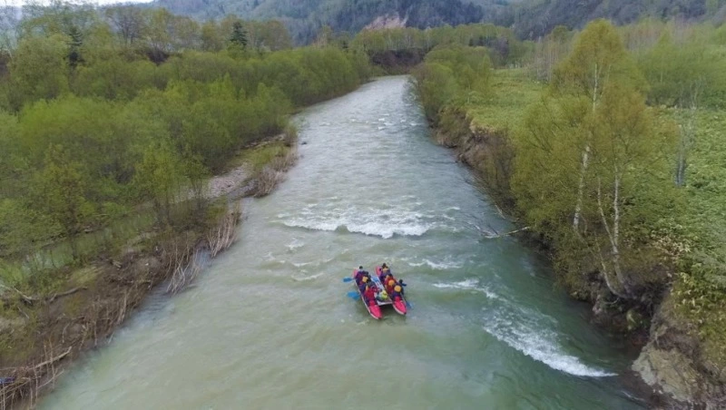 Краеведы. Сплав по реке Лютога