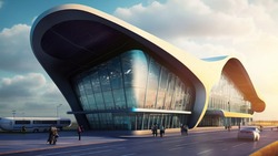 В новом аэровокзале Южно-Сахалинска запустили лифты и эскалаторы