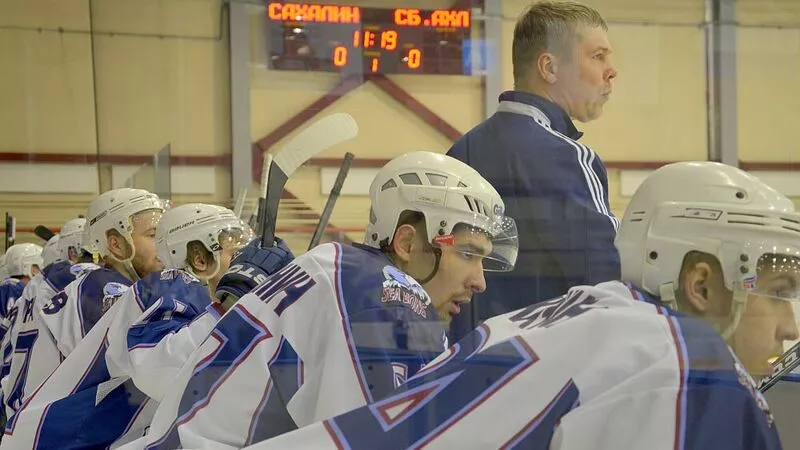 Сахалинцы уступили сборной Азиатской хоккейной лиги