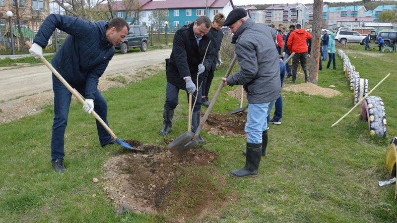 Аллея энергетиков появилась в Ильинском