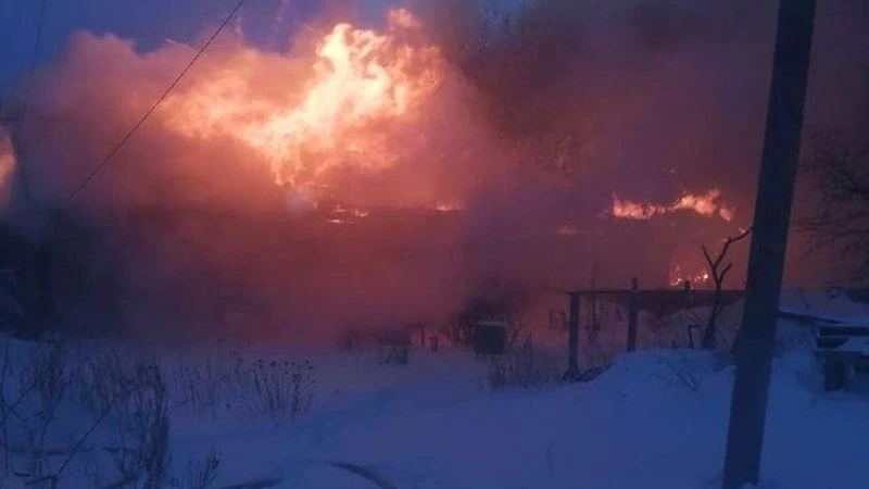 Две семьи в Некрасовке остались без жилья из-за пожара 