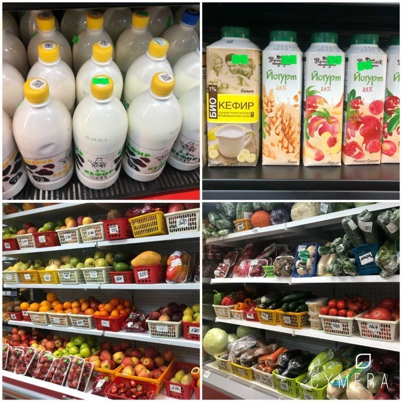 Авокадо, манго, клубника: полки магазинов на Шикотане ломятся от продуктов