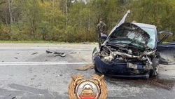 Женщина без прав спровоцировала массовое ДТП в Анивском районе утром 28 сентября 