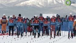 «Дети Азии». Лыжные гонки, смешанная эстафета 2х2. Запись от 13 февраля