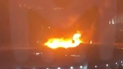 Пожар в Измайловском кремле: что известно, площадь возгорания, спасенные