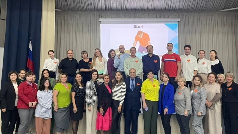 Всемирный день сердца отметили в гимназии № 3 Южно-Сахалинска