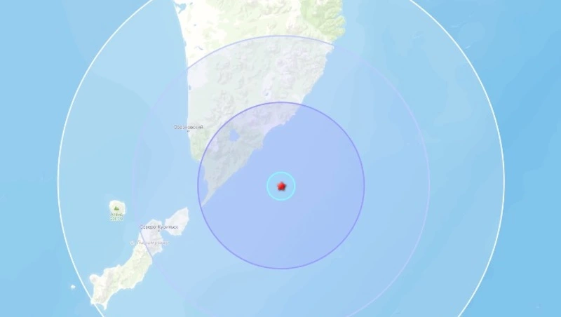 Толчки силой до 3 баллов ощутили жители Северо-Курильска и поселков на Камчатке
