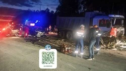 В ГИБДД рассказали подробности смертельной аварии с самосвалом на юге Сахалина